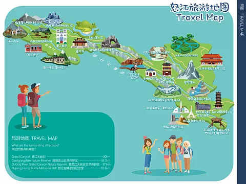 邱县智慧导览系统下的手绘地图个性化推荐功能？